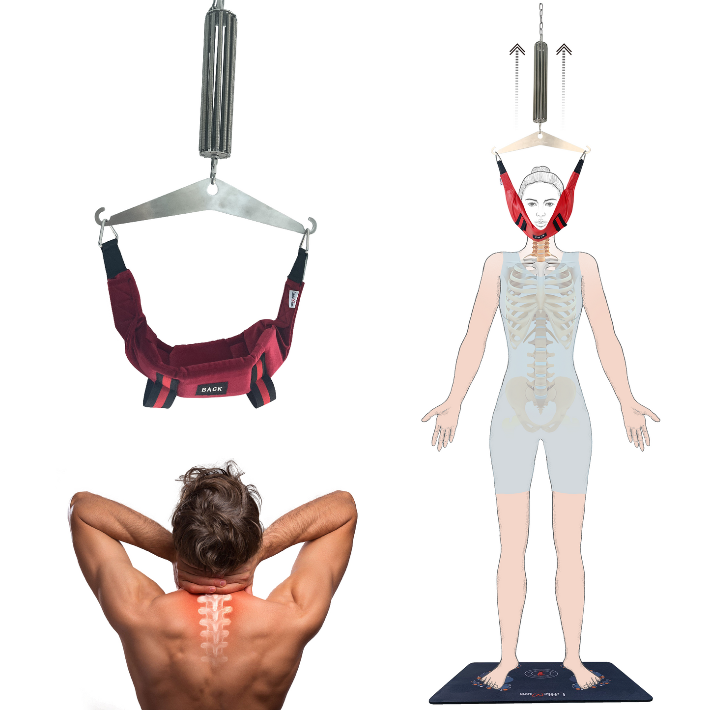 Spring-Controlled Cervical Traction System| LittleMum