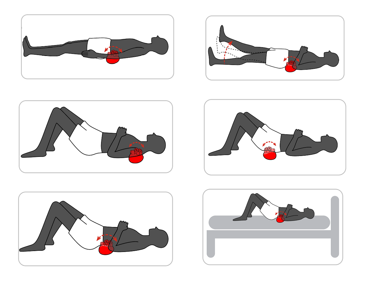 How to rock the Back Trigger Point Massager around muscle knots